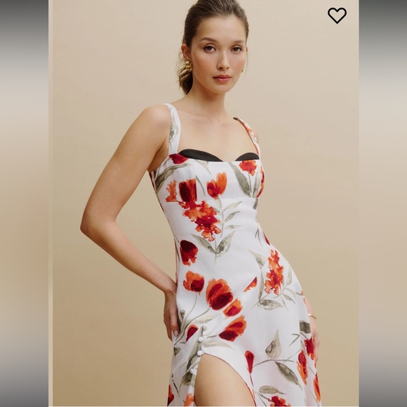 Reformation Bekki Linen Dress - Picture 7 of 16